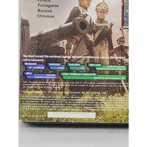 Microsoft PC AGE OF EMPIRES III Strategy 3 Disc Set w/ Play Code Video Game - Picture 3 of 9